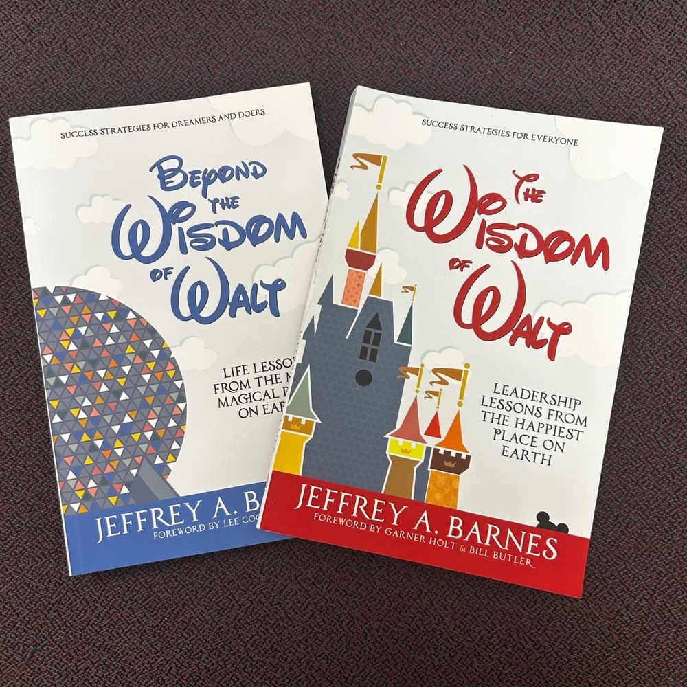 Wisdom of Walt Set‎ Jeffrey A Barnes Disney Leadership & Success Books